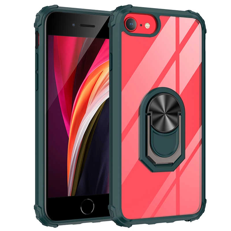 iPhone Uyumlu SE 2020 Kılıf Zore Mola Kapak-Yeşil