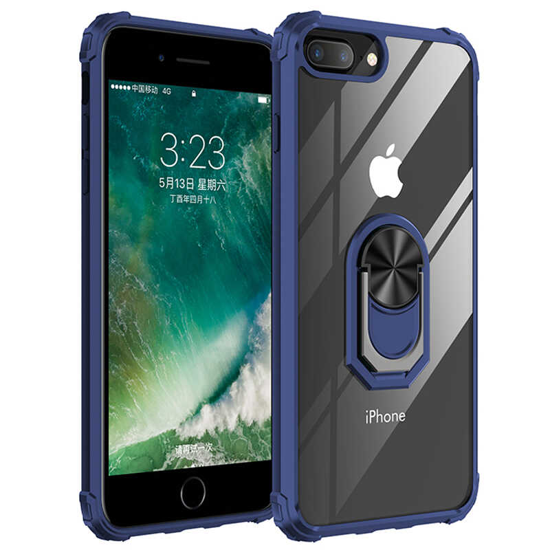 iPhone Uyumlu 7 Plus Kılıf Zore Mola Kapak-Lacivert