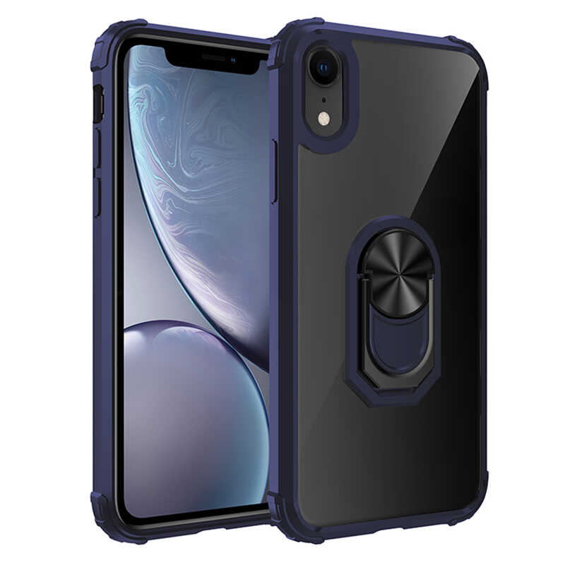 iPhone Uyumlu XR 6.1 Kılıf Zore Mola Kapak-Lacivert