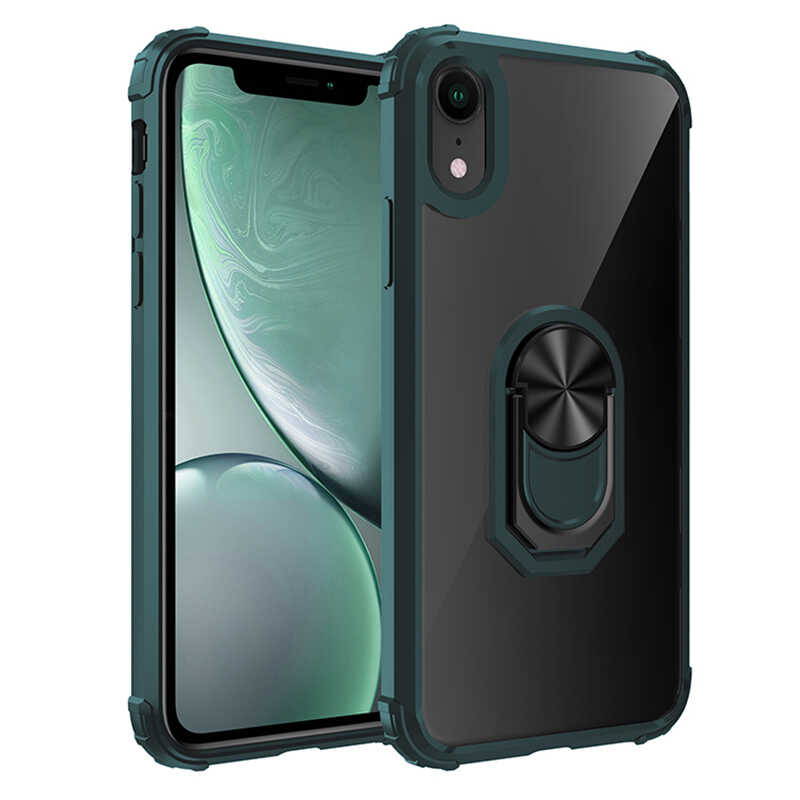 iPhone Uyumlu XR 6.1 Kılıf Zore Mola Kapak-Yeşil