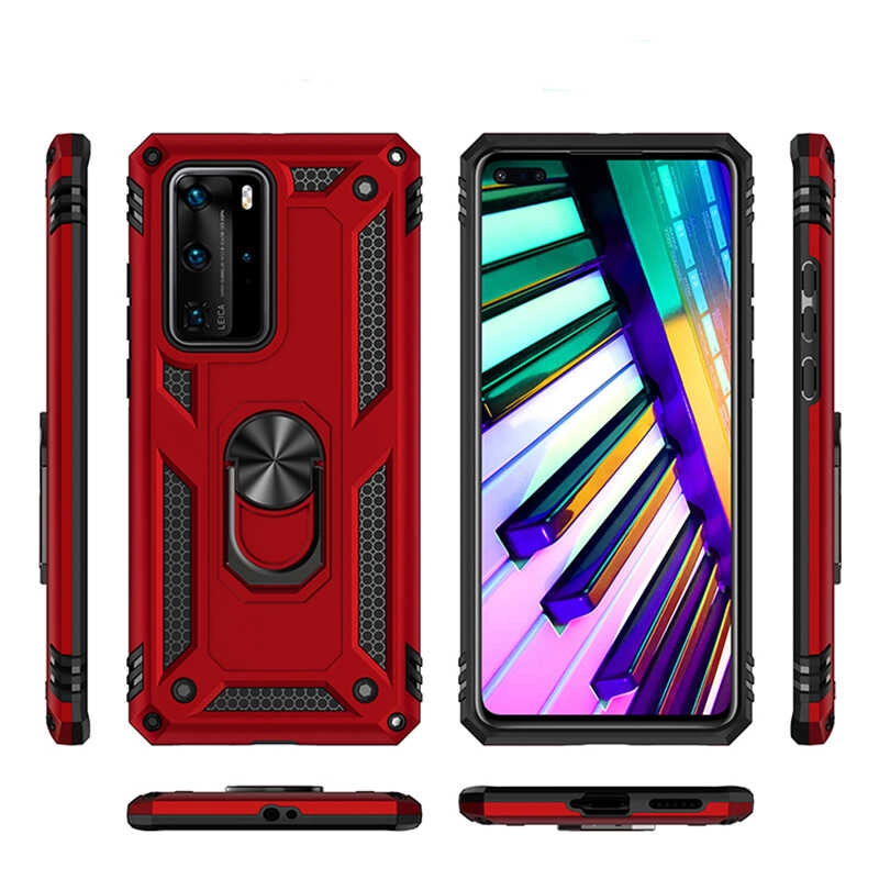 Huawei Uyumlu P40 Pro Kılıf Zore Vega Kapak