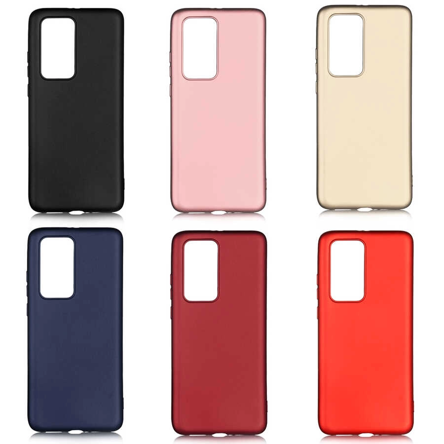 Huawei Uyumlu P40 Pro Kılıf Zore Premier Silikon Kapak