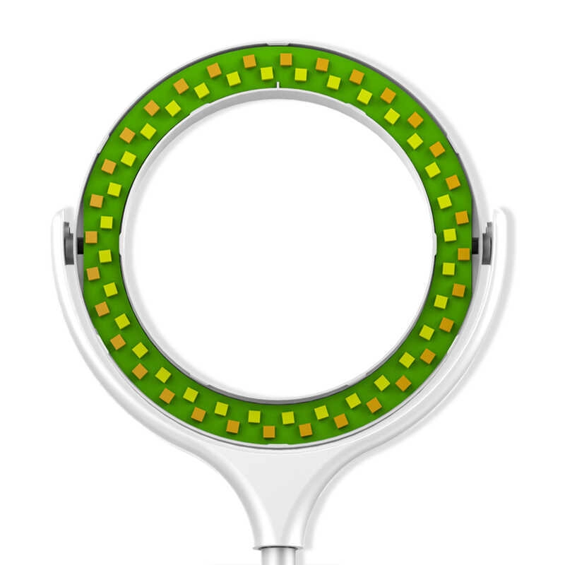 Zore F-537 30 Cm Işıklı Telefon Tutucu Ring Light-Beyaz
