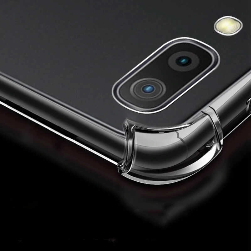Galaxy Uyumlu A01 Kılıf Zore Nitro Toz Korumalı Shock Silikon