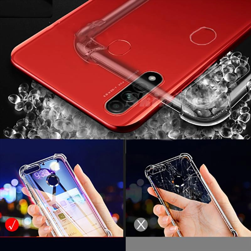 Oppo A31 Kılıf Zore Nitro Toz Korumalı Shock Silikon