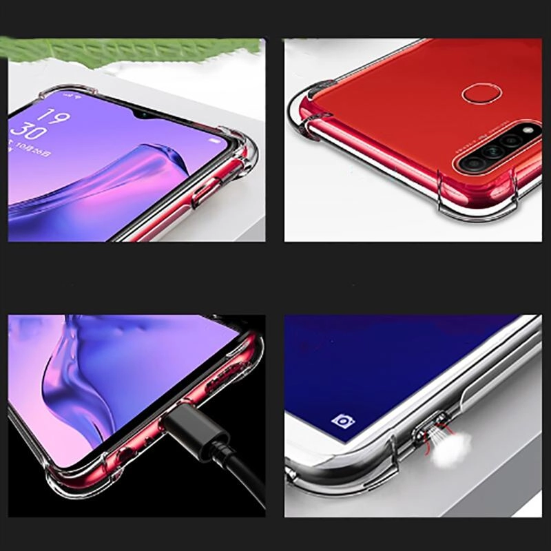 Oppo A31 Kılıf Zore Nitro Toz Korumalı Shock Silikon