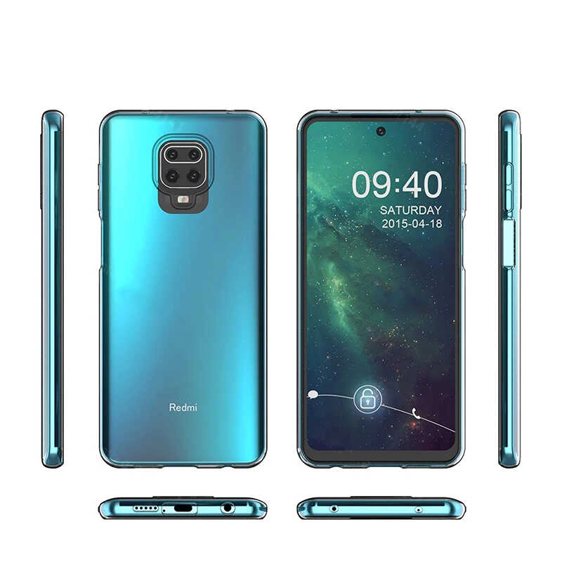 Xiaomi Uyumlu  Redmi Note 9S Kılıf Zore Süper Silikon Kapak