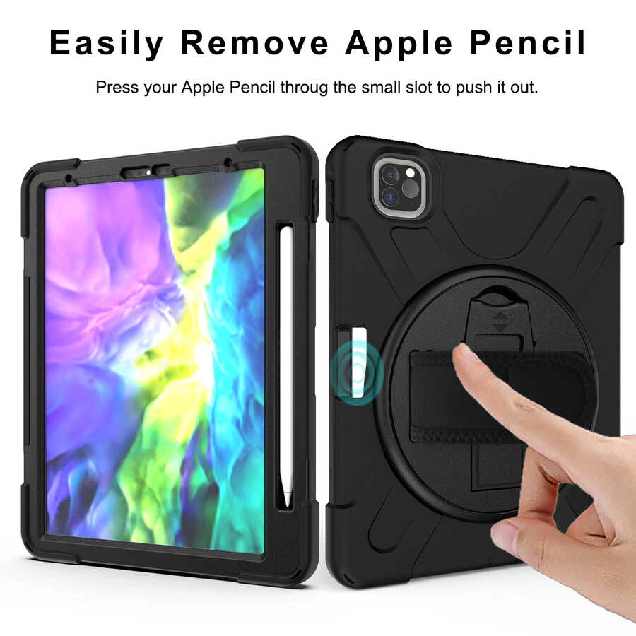 iPad Uyumlu Pro 11 2020 (2.Nesil) Zore Defender Tablet Silikon