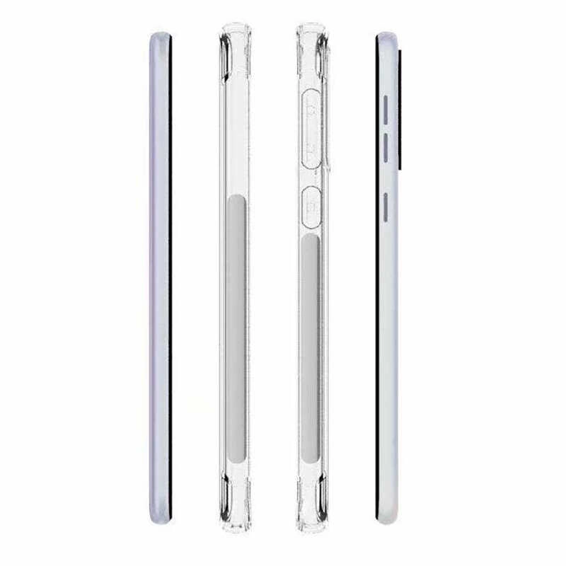 Galaxy Uyumlu A21 Kılıf Zore Nitro Toz Korumalı Shock Silikon
