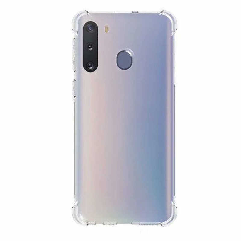 Galaxy Uyumlu A21 Kılıf Zore Nitro Toz Korumalı Shock Silikon