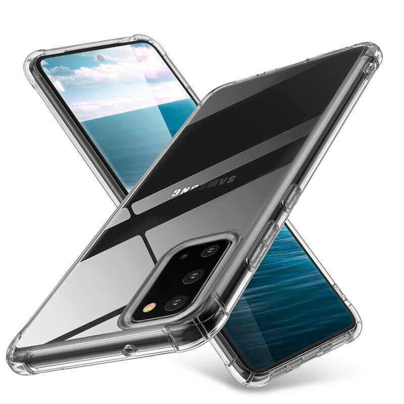 Galaxy Uyumlu A31 Kılıf Zore Nitro Toz Korumalı Shock Silikon