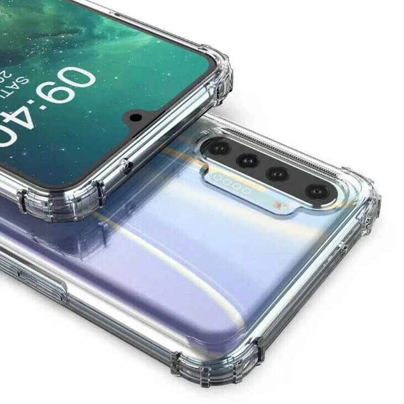 Realme XT Kılıf Zore Nitro Toz Korumalı Shock Silikon