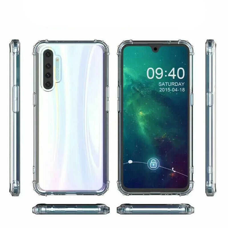 Realme XT Kılıf Zore Nitro Toz Korumalı Shock Silikon