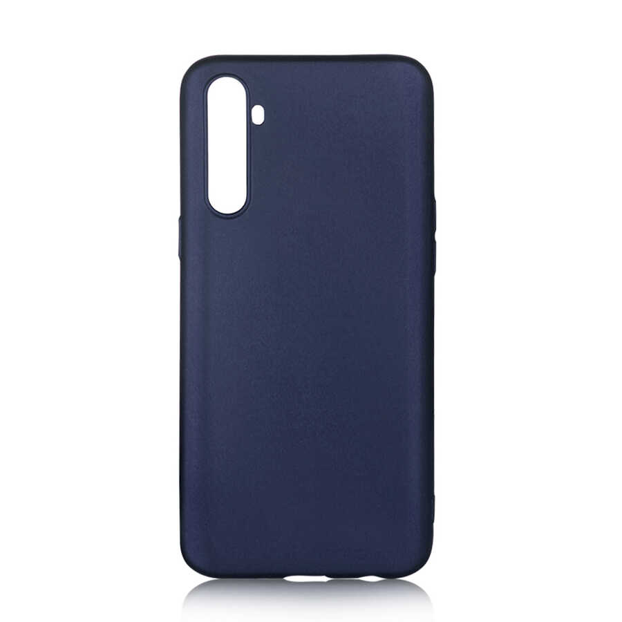 Realme 6 Kılıf Zore Premier Silikon Kapak-Lacivert