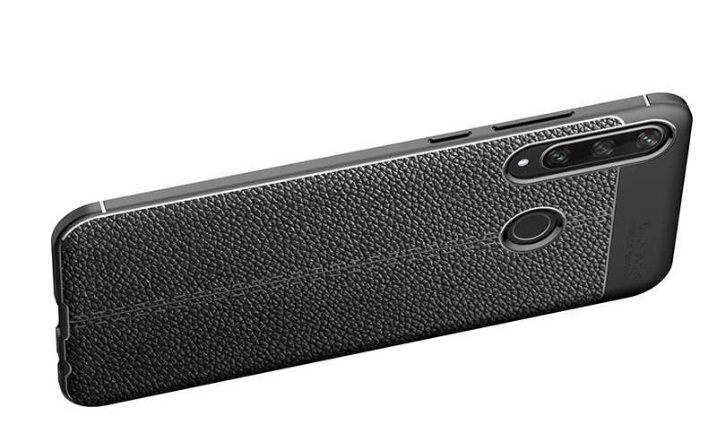 Huawei Uyumlu P40 Lite E Kılıf Zore Niss Silikon Kapak-Kırmızı