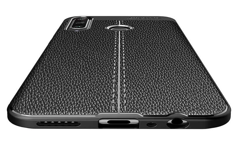 Huawei Uyumlu P40 Lite E Kılıf Zore Niss Silikon Kapak-Kırmızı