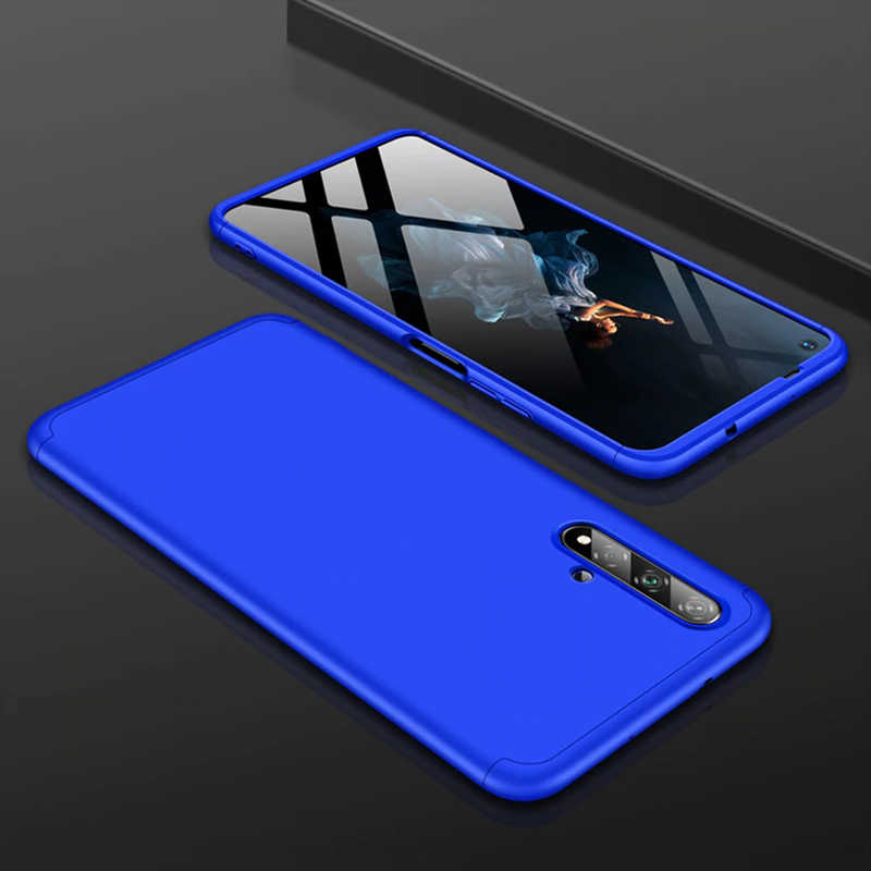 Huawei Uyumlu Nova 5T Kılıf Zore Ays Kapak-Mavi