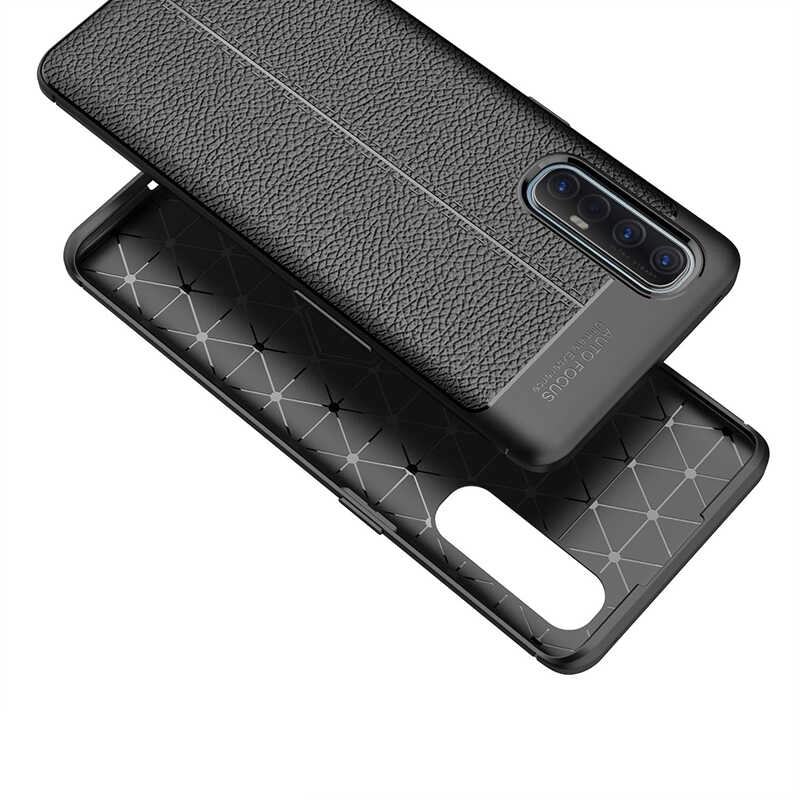 Oppo Reno 3 Pro 5G Kılıf Zore Niss Silikon Kapak-Kırmızı