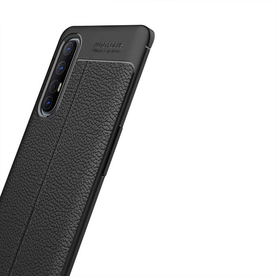 Oppo Reno 3 Pro 5G Kılıf Zore Niss Silikon Kapak-Kırmızı