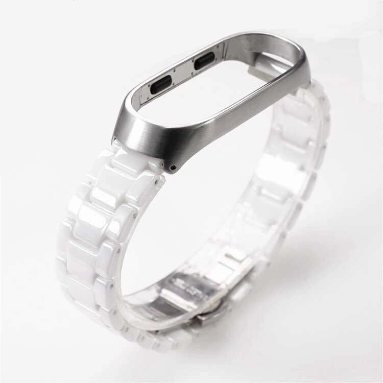 Xiaomi Uyumlu  Mi Band 3 KRD-21 Metal Kordon-Gümüş