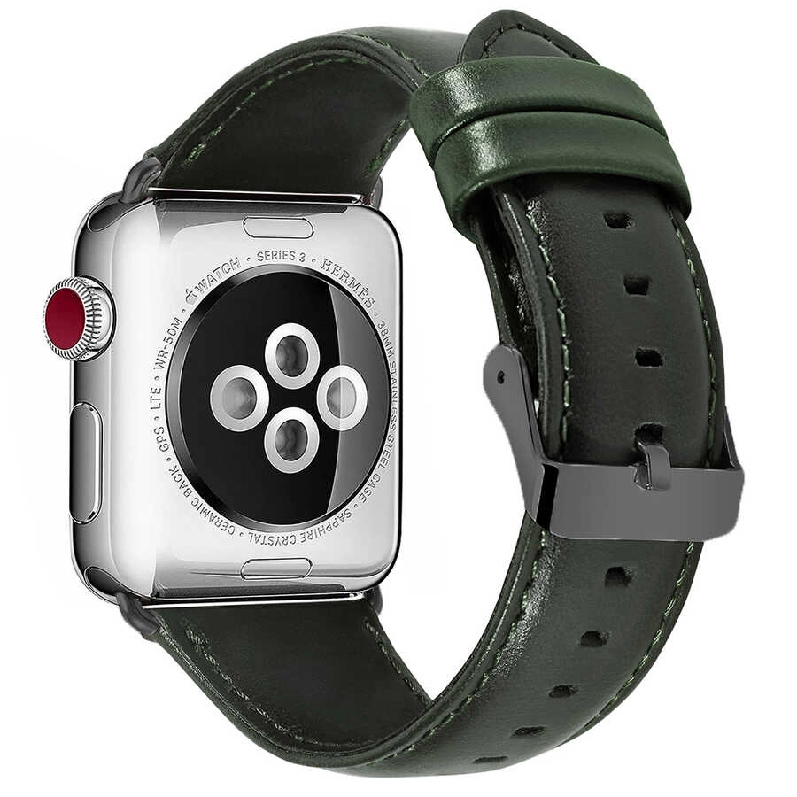 ​​​  Watch 38mm Luxury Leather Deri Kordon