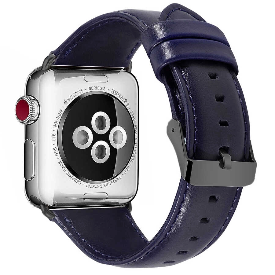 ​​​  Watch 44mm Luxury Leather Deri Kordon