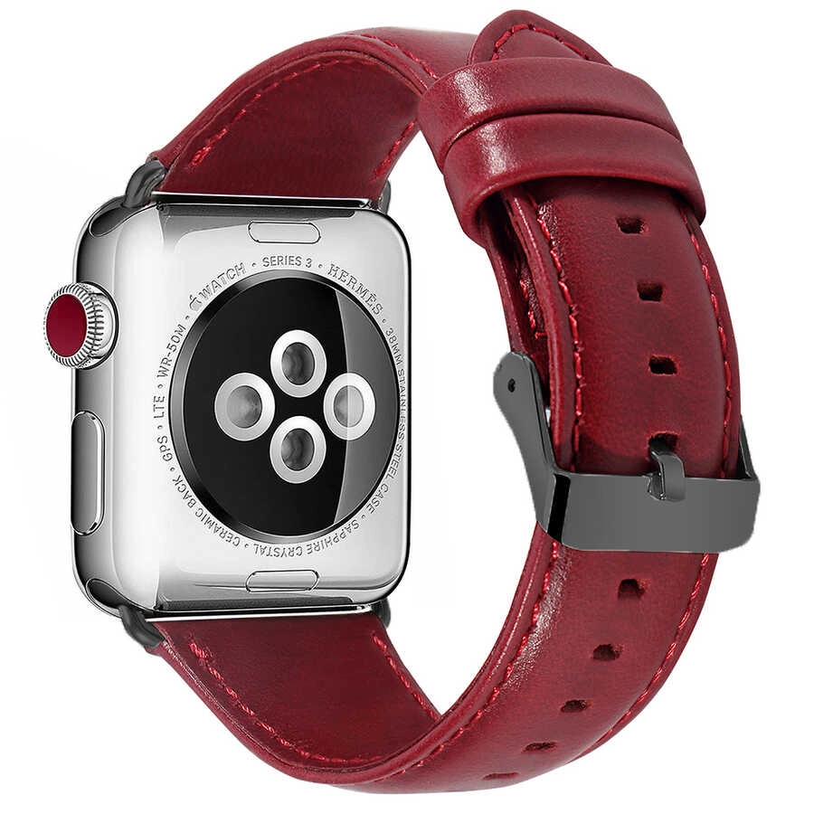 ​​​  Watch 44mm Luxury Leather Deri Kordon