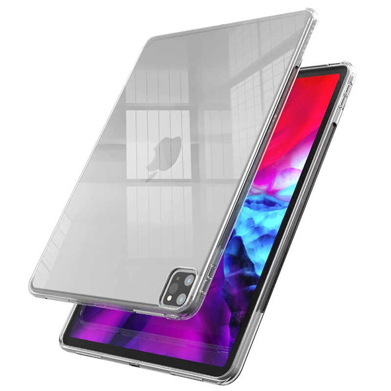 iPad Uyumlu Pro 12.9 2020 (4.Nesil) Kılıf Zore Tablet Süper Silikon Kapak