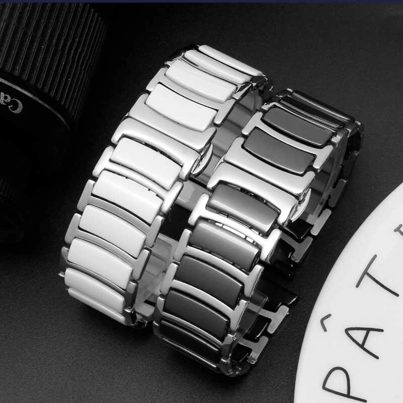 ​​Galaxy Uyumlu Watch 42mm (20mm) Seramik Metal Kordon