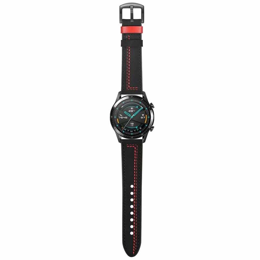 ​​Galaxy Uyumlu Watch 42mm (20mm) KRD-19 Deri Kordon