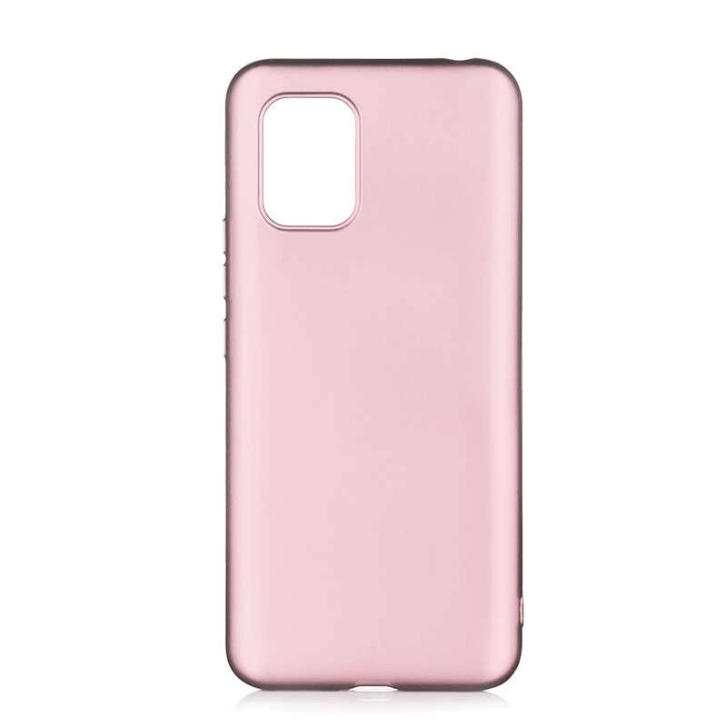 Xiaomi Uyumlu  Mi 10 Lite Kılıf Zore Premier Silikon Kapak-Rose gold