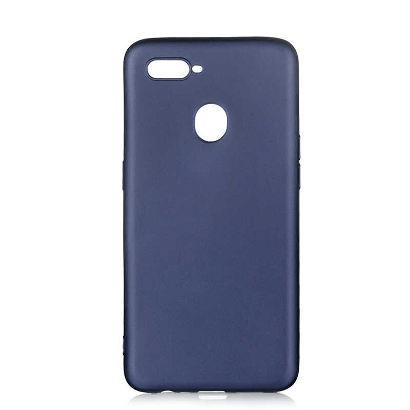 Oppo A12 Kılıf Zore Premier Silikon Kapak-Lacivert