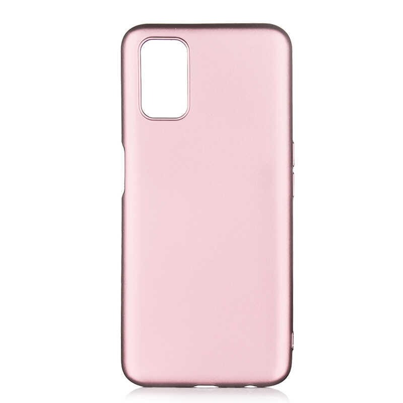 Oppo A92 Kılıf Zore Premier Silikon Kapak-Rose gold