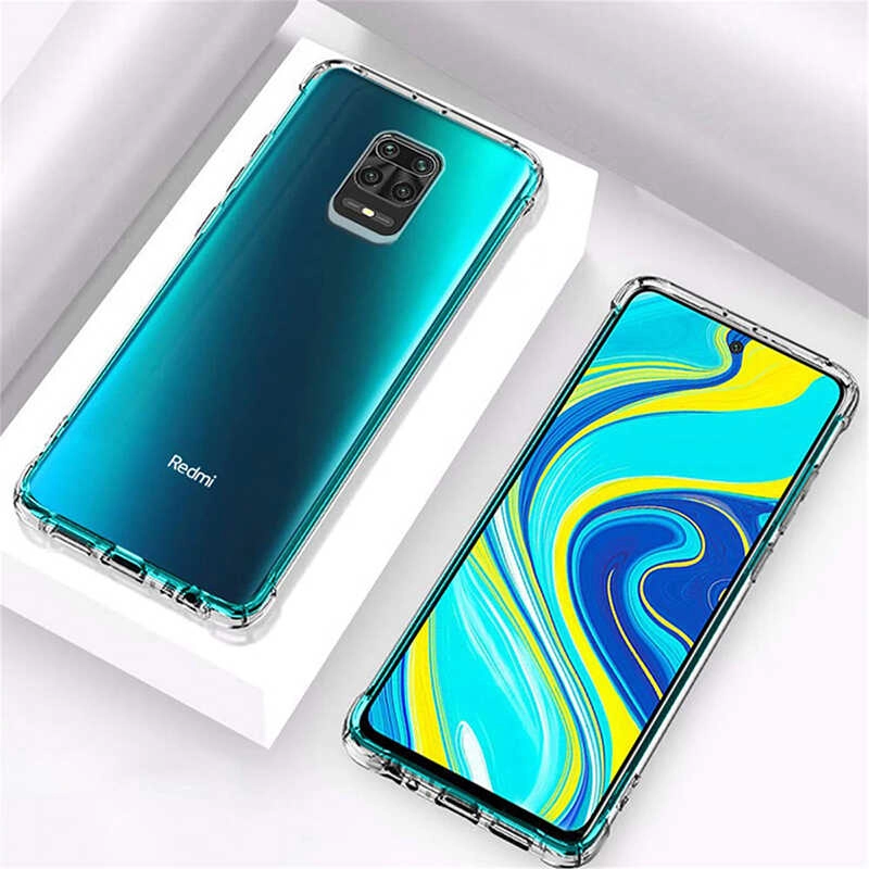 Xiaomi Uyumlu  Redmi Note 9S Kılıf Zore Nitro Toz Korumalı Shock Silikon