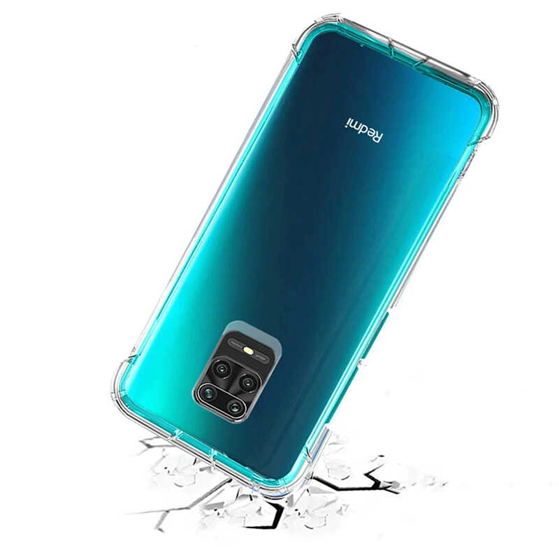 Xiaomi Uyumlu  Redmi Note 9S Kılıf Zore Nitro Toz Korumalı Shock Silikon