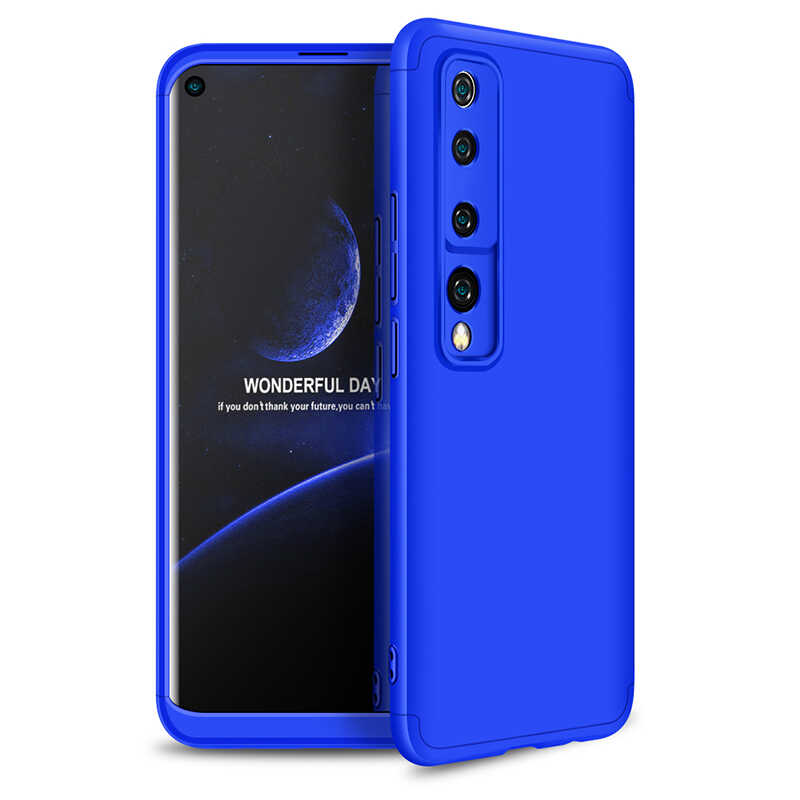 Xiaomi Uyumlu  Mi 10 Kılıf Zore Ays Kapak-Mavi