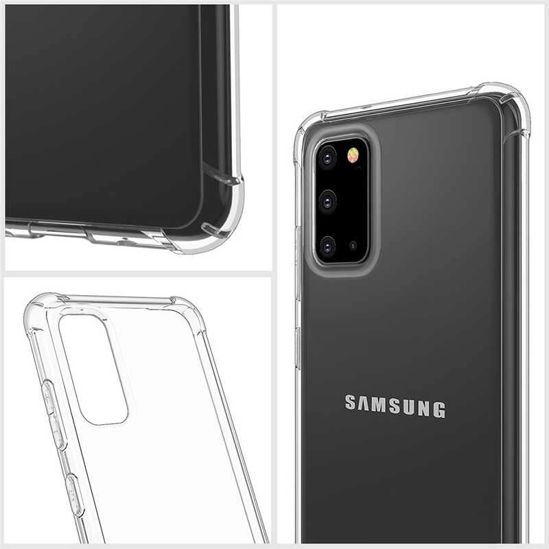 Galaxy Uyumlu A21S Kılıf Zore Nitro Toz Korumalı Shock Silikon