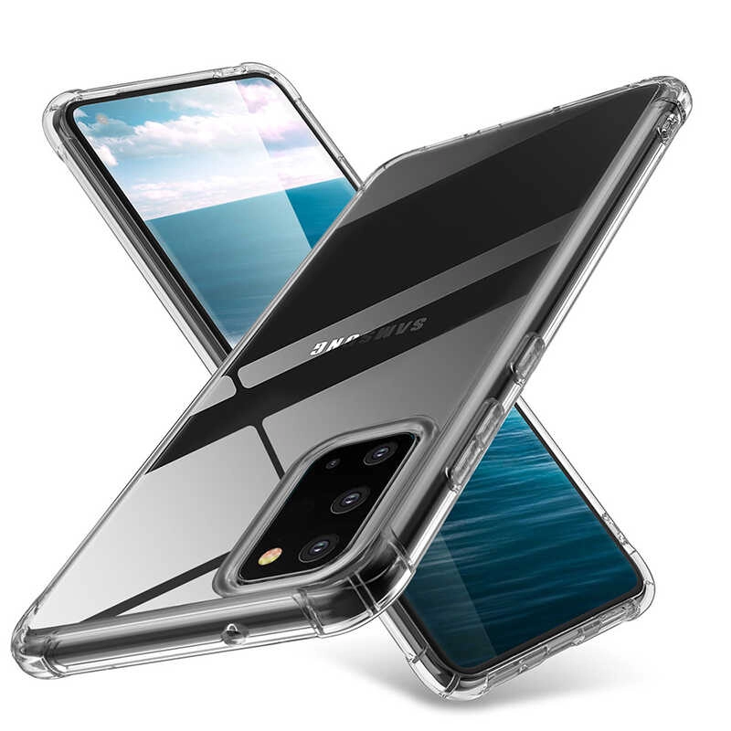 Galaxy Uyumlu A21S Kılıf Zore Nitro Toz Korumalı Shock Silikon