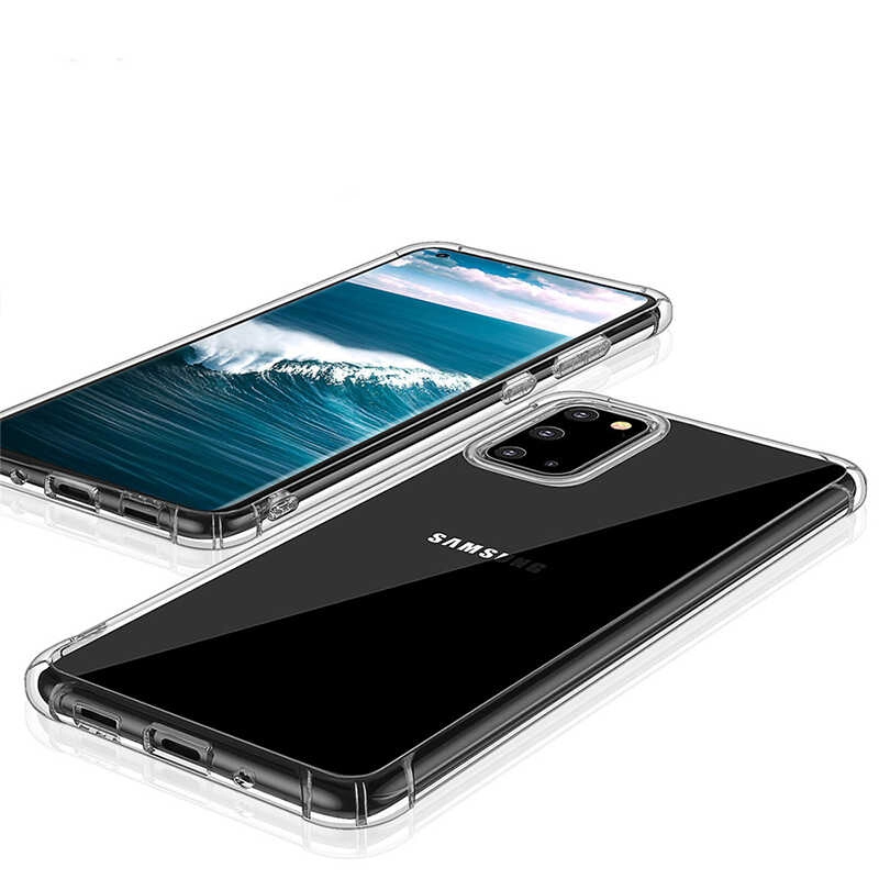 Galaxy Uyumlu A21S Kılıf Zore Nitro Toz Korumalı Shock Silikon