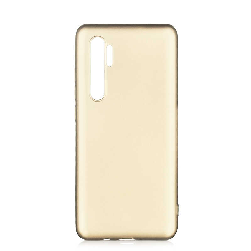 Xiaomi Uyumlu  Mi Note 10 Lite Kılıf Zore Premier Silikon Kapak-Gold