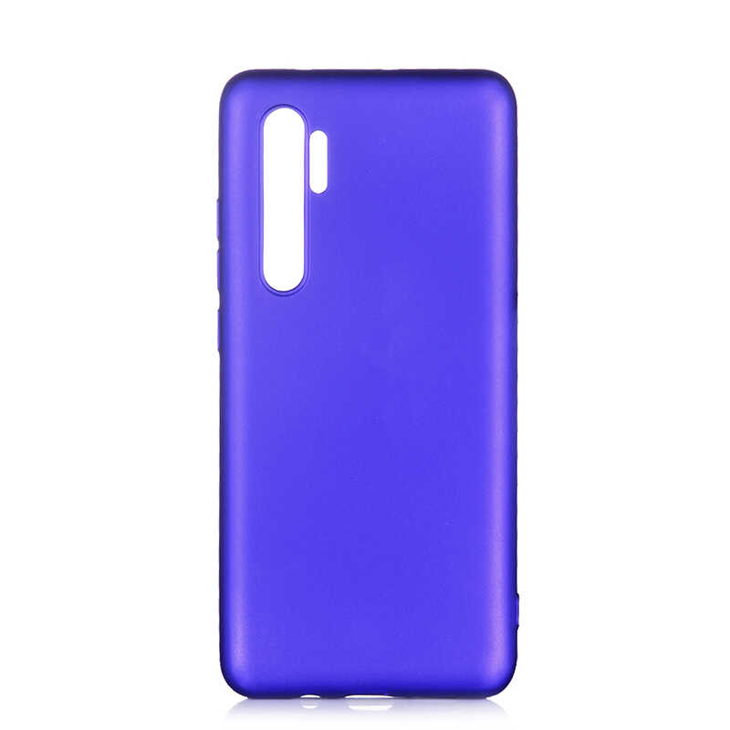 Xiaomi Uyumlu  Mi Note 10 Lite Kılıf Zore Premier Silikon Kapak-Saks mavi
