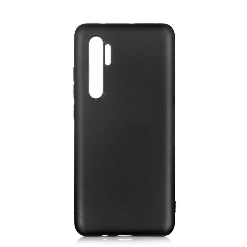 Xiaomi Uyumlu  Mi Note 10 Lite Kılıf Zore Premier Silikon Kapak-Siyah