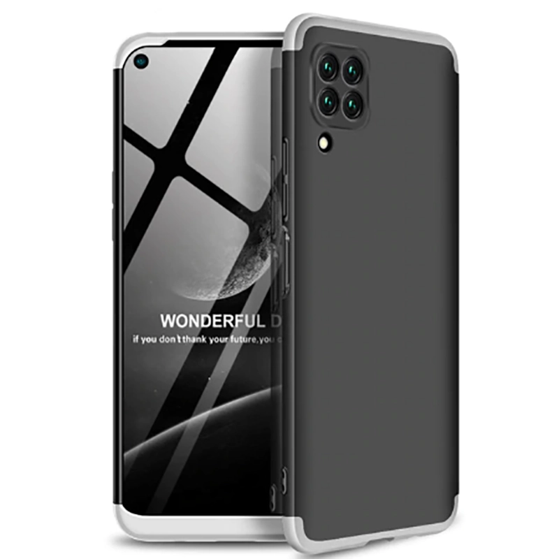 Huawei Uyumlu P40 Lite Kılıf Zore Ays Kapak-Siyah-gri
