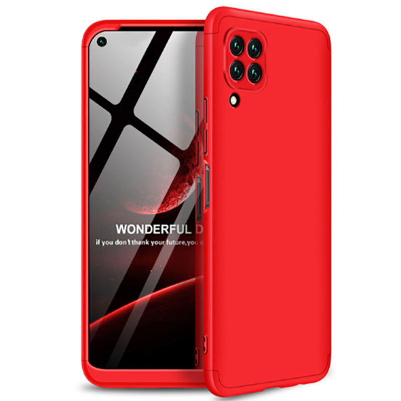 Huawei Uyumlu P40 Lite Kılıf Zore Ays Kapak-Kırmızı
