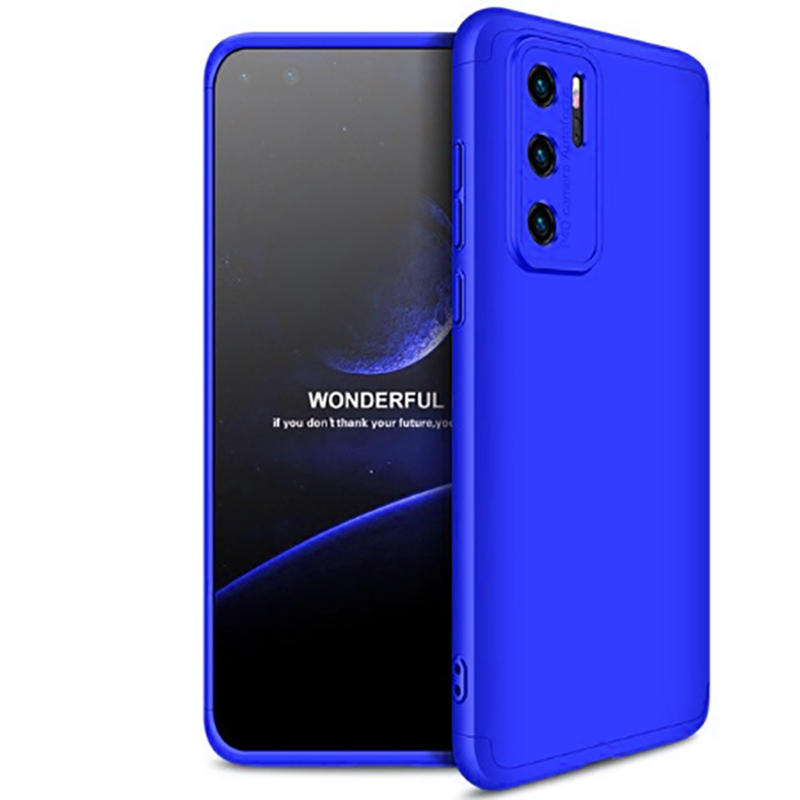 Huawei Uyumlu P40 Pro Kılıf Zore Ays Kapak-Mavi