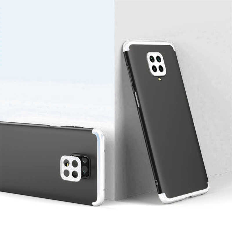 Xiaomi Uyumlu  Redmi Note 9S Kılıf Zore Ays Kapak-Siyah-gri