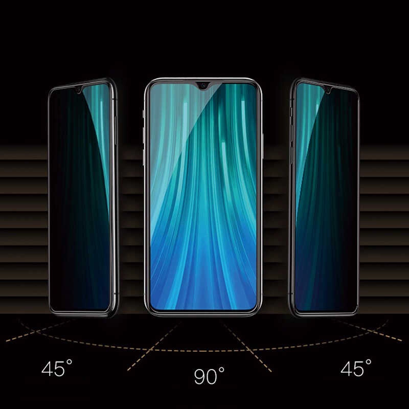 Oppo A7X Zore New 5D HayaletTemperli Ekran Koruyucu