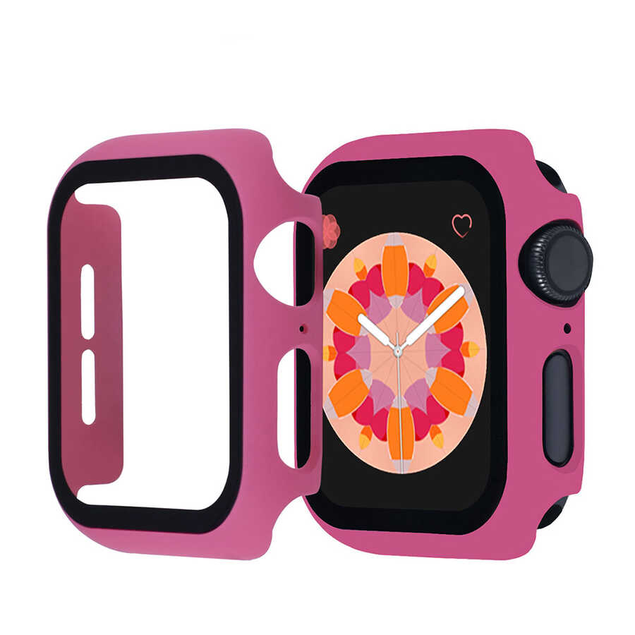 Watch 44mm Zore Watch Gard 01 Ekran Koruyucu-Pembe koyu