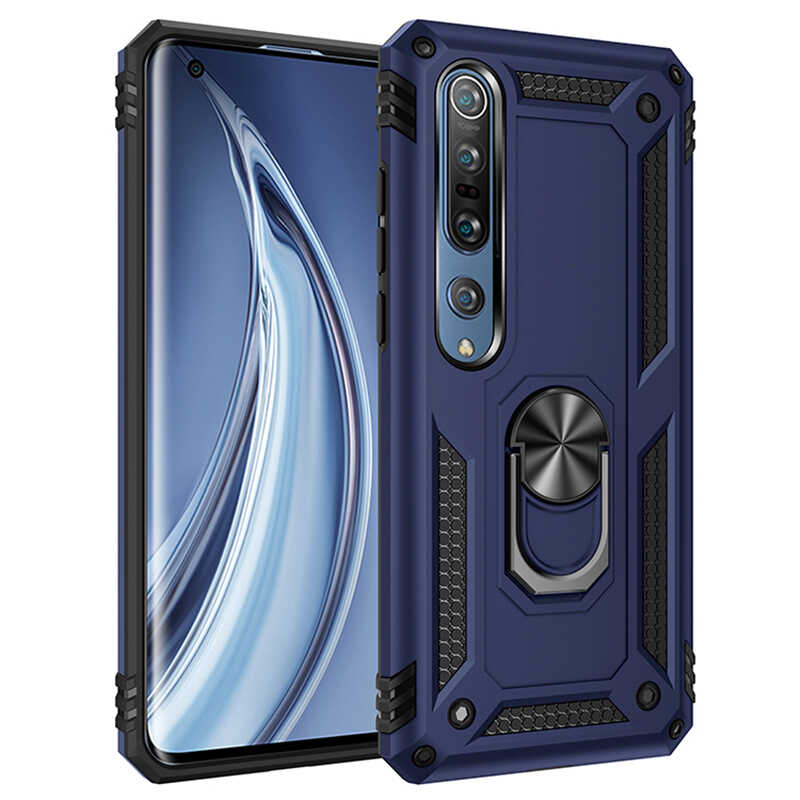 Xiaomi Uyumlu  Mi Note 10 Lite Kılıf Zore Vega Kapak-Mavi