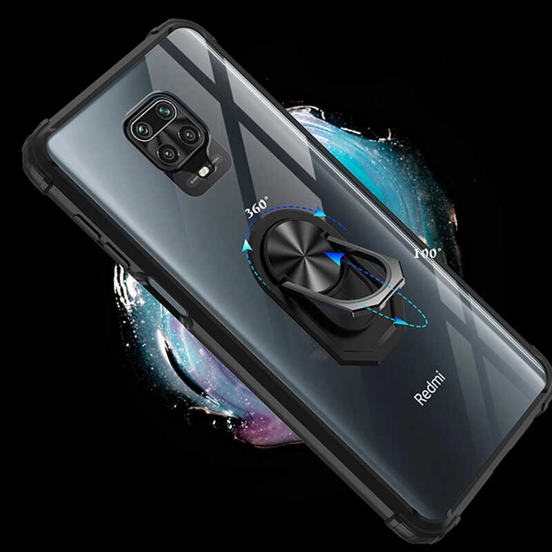 Xiaomi Uyumlu  Redmi Note 9S Kılıf Zore Mola Kapak-Kırmızı